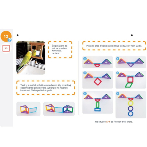 Magformers - Box Geometrie 2 CZ, 44 dílků
