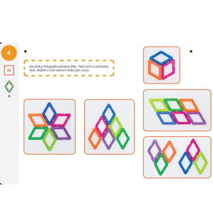 Magformers - Box Geometrie 2 CZ, 44 dílků
