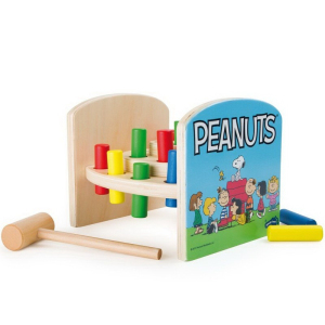 Zatloukačka - Dřevěná Peanuts, 16 kolíků (Small foot)