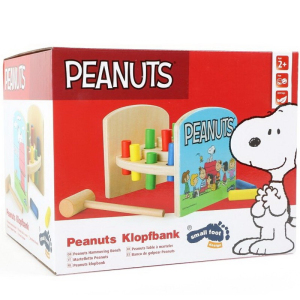 Zatloukačka - Dřevěná Peanuts, 16 kolíků (Small foot)