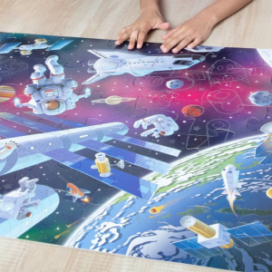 Puzzle podlahové - Vesmírné svítící ve tmě (M&D)