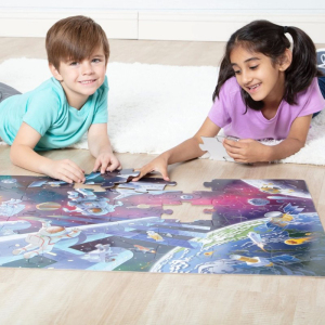 Puzzle podlahové - Vesmírné svítící ve tmě (M&D)