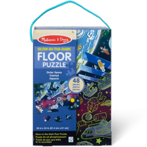 Puzzle podlahové - Vesmírné svítící ve tmě (M&D)