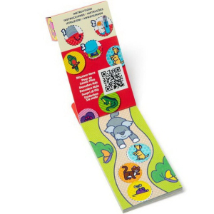 Samolepky - Sticker WOW! náplň s mini knížkou, Mazlíčci (M&D)