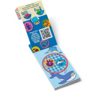 Samolepky - Sticker WOW! náplň s mini knížkou, Překvapení (M&D)