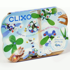 CLIXO - Window magnetická stavebnice, 24 kusů