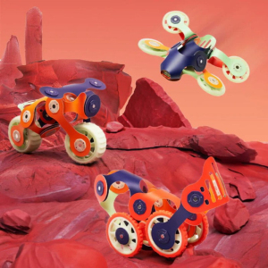 CLIXO - Mars Rovers magnetická stavebnice, 30 kusů