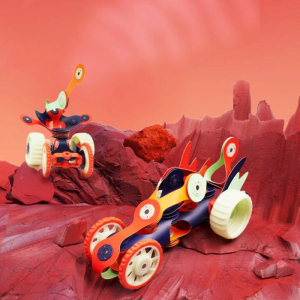 CLIXO - Mars Rovers magnetická stavebnice, 30 kusů
