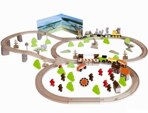 Vláčkodráha Woody - Afrika, 95 dílů