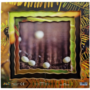 Puzzle výukové - Životní cyklus motýl, 19ks (Just Jiqsaws)