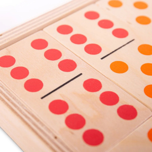Domino - Velké dřevěné, 28ks (Bigjigs)