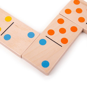 Domino - Velké dřevěné, 28ks (Bigjigs)