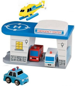 Vláčkodráha budovy - Záchranářská stanice (Maxim)