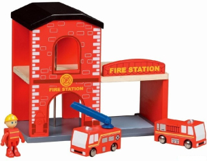 Vláčkodráha budovy - Hasičská stanice (Maxim)