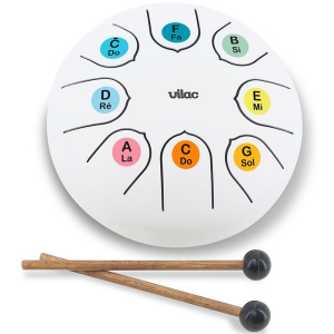 Hudba - Bubínek kovový, Tongue drum (Vilac)