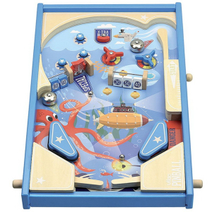 Stolní hra - Pinball podmořský dřevěný (Vilac)