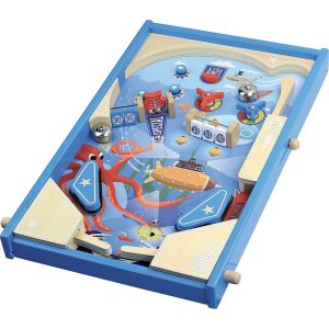 Stolní hra - Pinball podmořský dřevěný (Vilac)