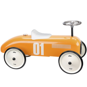 Odrážedlo kovové - Historické auto, oranžové (Vilac)