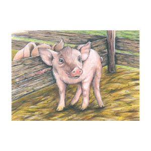 Kostky obrázkové 9ks - Mláďata na farmě (Goki)