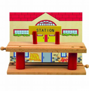 Vláčkodráha zastávky - Víceúrovňové nádraží (Woody)
