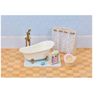 Sylvanian Families - Nábytek, Koupelnový set s vanou a sprchou