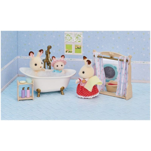 Sylvanian Families - Nábytek, Koupelnový set s vanou a sprchou