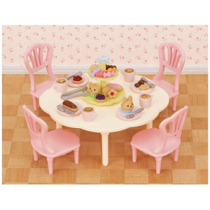Sylvanian Families - Nábytek, Party set se sladkostmi