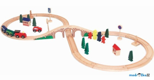 Vláčkodráha Woody - Osmička, 40 dílů