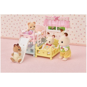 Sylvanian Families - Nábytek, Postel třípatrová se skluzavkou