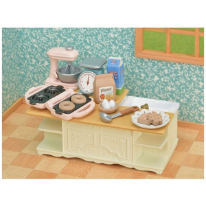 Sylvanian Families - Nábytek, Kuchyňský ostrov s příslušenstvím