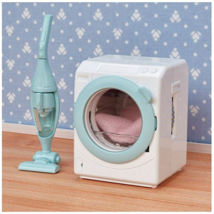 Sylvanian Families - Nábytek, Automatická pračka a vysavačem