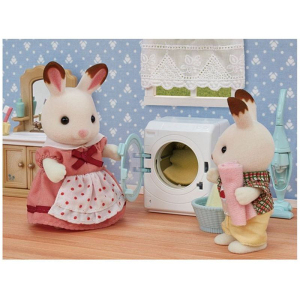 Sylvanian Families - Nábytek, Automatická pračka a vysavačem