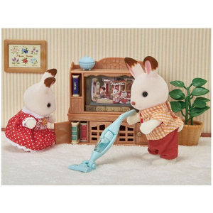 Sylvanian Families - Nábytek, Automatická pračka a vysavačem