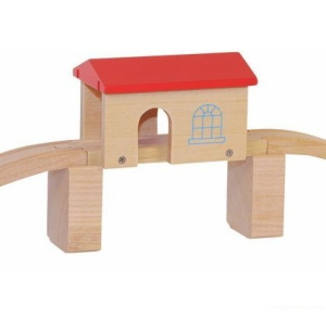 Vláčkodráha tunely - Most s tunelem (Woody)