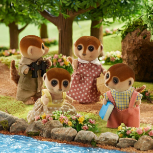 Sylvanian Families - Rodina surikat, 4ks