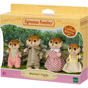 Sylvanian Families - Rodina surikat, 4ks