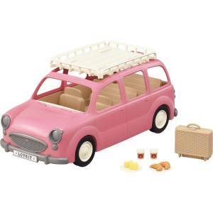 Sylvanian Families - Auto, Rodinný růžový van