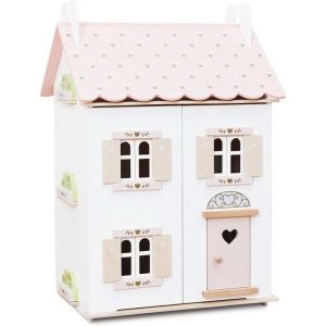 Domeček pro panenky - Rose Heart dřevěný (Le Toy Van)