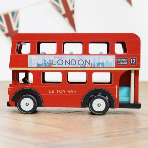 Auto - Autobus London dřevěný velký (Le Toy Van)