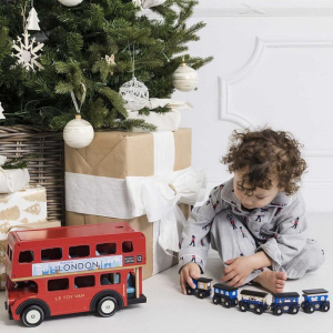Auto - Autobus London dřevěný velký (Le Toy Van)