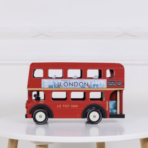 Auto - Autobus London dřevěný velký (Le Toy Van)