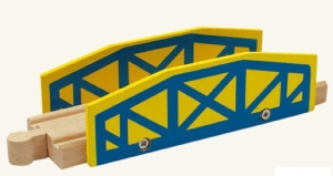 Vláčkodráha mosty - Viadukt modro-žlutý (Bino)