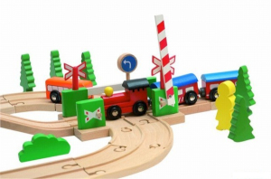 Vláčkodráha Woody - Combi (koleje i cesta), 75 dílů