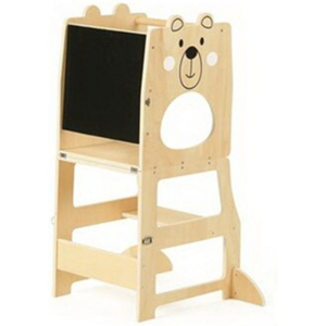 Učící věž - Dřevěná, Medvídek 3v1 (2Kids Toys)