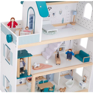 Domeček pro panenky - Barbora s příslušenstvím (2Kids Toys)