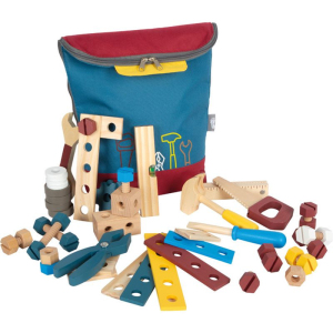Malý kutil - Batoh se stavebnicí a nářadím Workshop (Small foot)