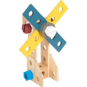 Malý kutil - Batoh se stavebnicí a nářadím Workshop (Small foot)