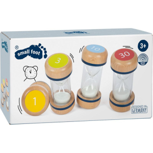 Přesýpací hodiny - Sada dřevěná, 4ks (Small foot)