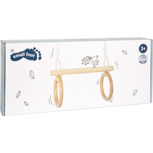 Hrazda - Trapézová houpačka s gymnastickými kruhy (Small foot)
