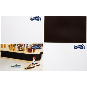 Nábytek pro panenky - Obývací pokoj moderní dřevěný (Small foot)